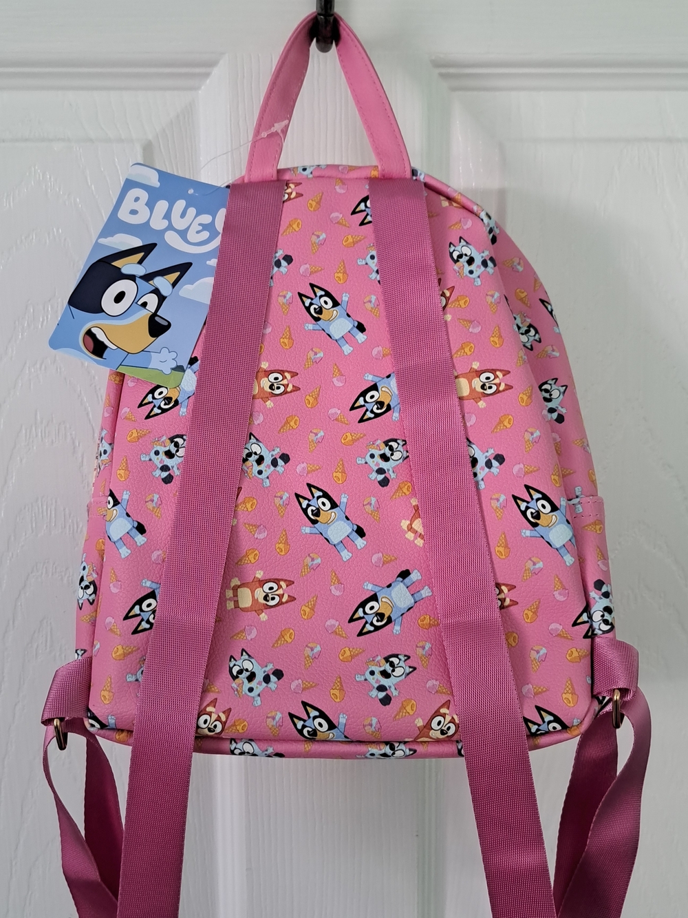 Bluey Pink Mini Backpack - Picture 2 of 4